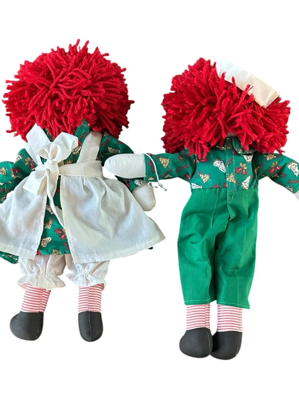 Vintage - Excellent Condition - Hasbro   Raggedy Ann & Andy Dolls
